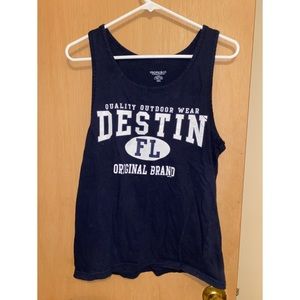 Mens Destin FL tank top